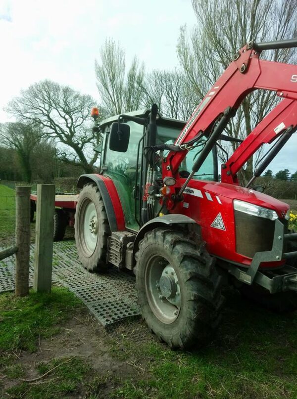 INB Paddockplatten für Matsch geeignet