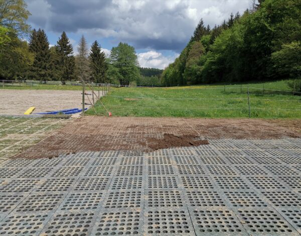 INB Paddockplatten für Matsch geeignet