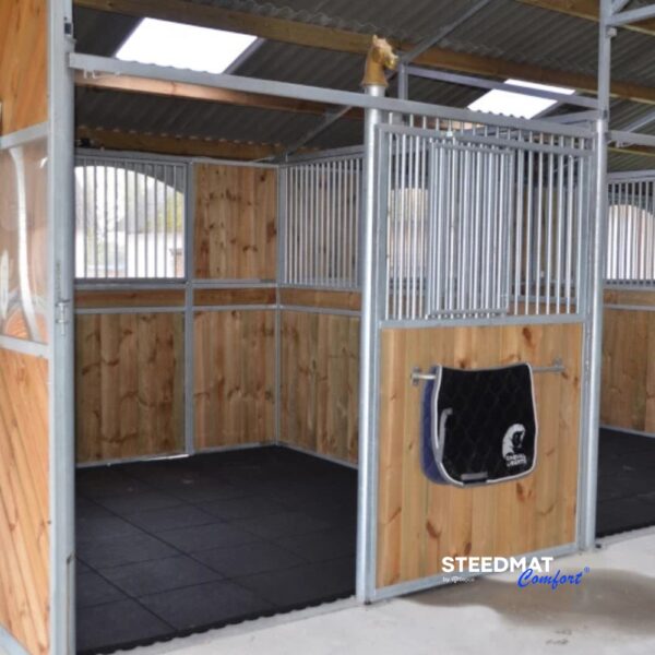 bepco Steedmat Comfort - 1m² Stallmatte aus Gummigranulat (wasserdurchlässig) – Bild 11