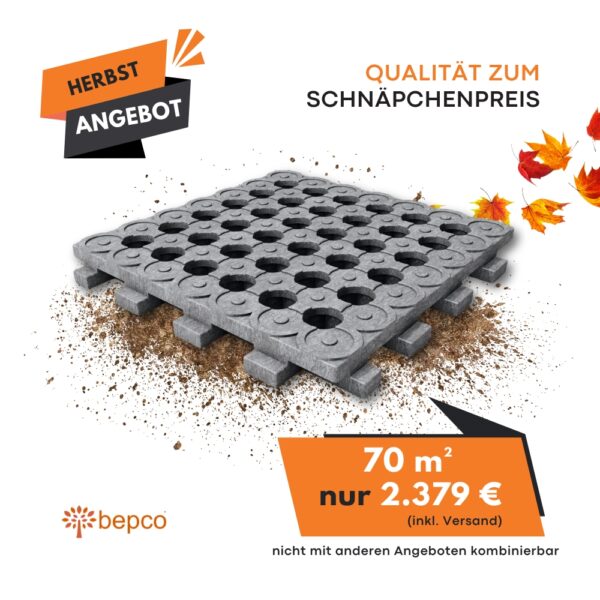 ANGEBOT! 70 m² INB Paddockplatten - für Matsch geeignet (incl. Versand)